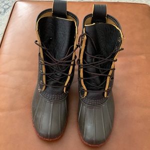 Brand New LL Bean Boot Women’s Brown 8 inch Bison Size 6M